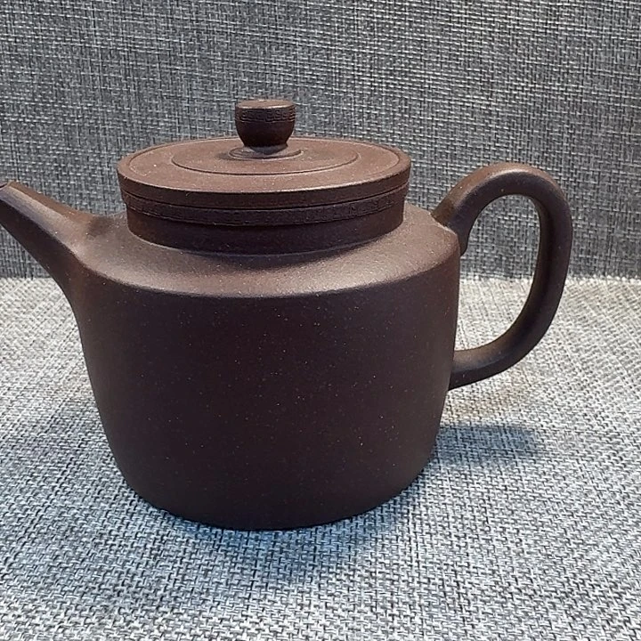 茶壶紫砂原矿精工半手德钟160cc