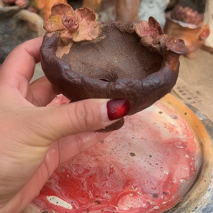 新店福利手工粗陶高温