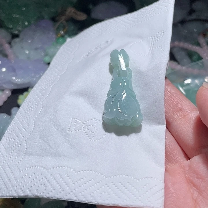 颈饰未镶嵌翡翠天