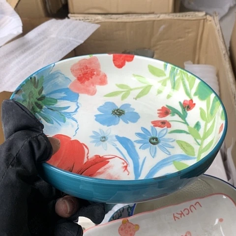 盘陶瓷制品满25拼单发货默认微瑕