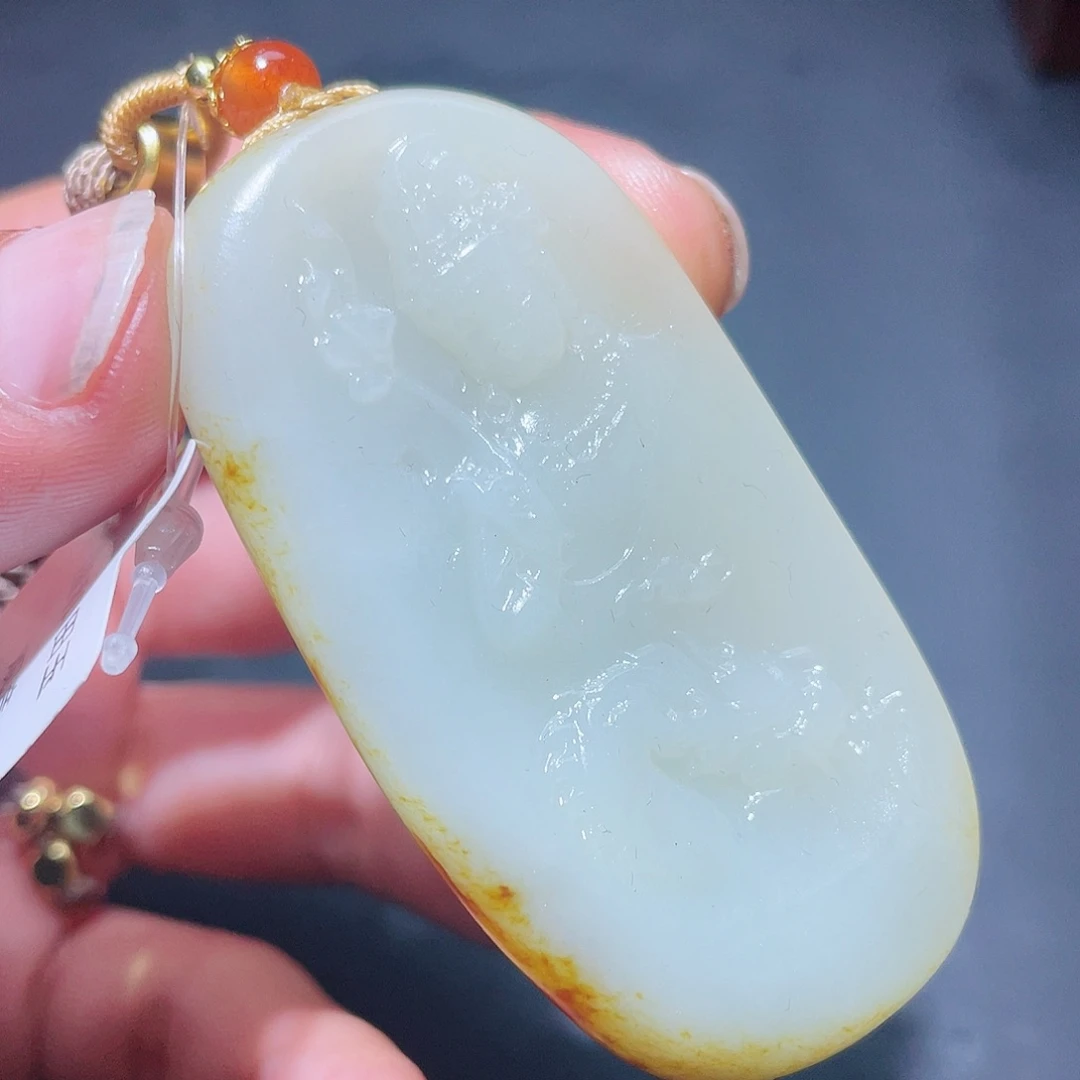 和田玉把件未镶嵌D2 