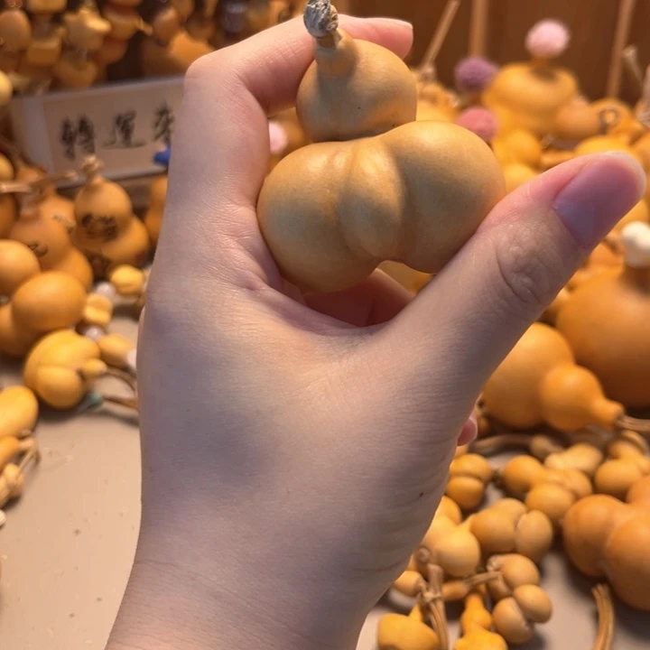 金蟾葫芦手把件葫芦
