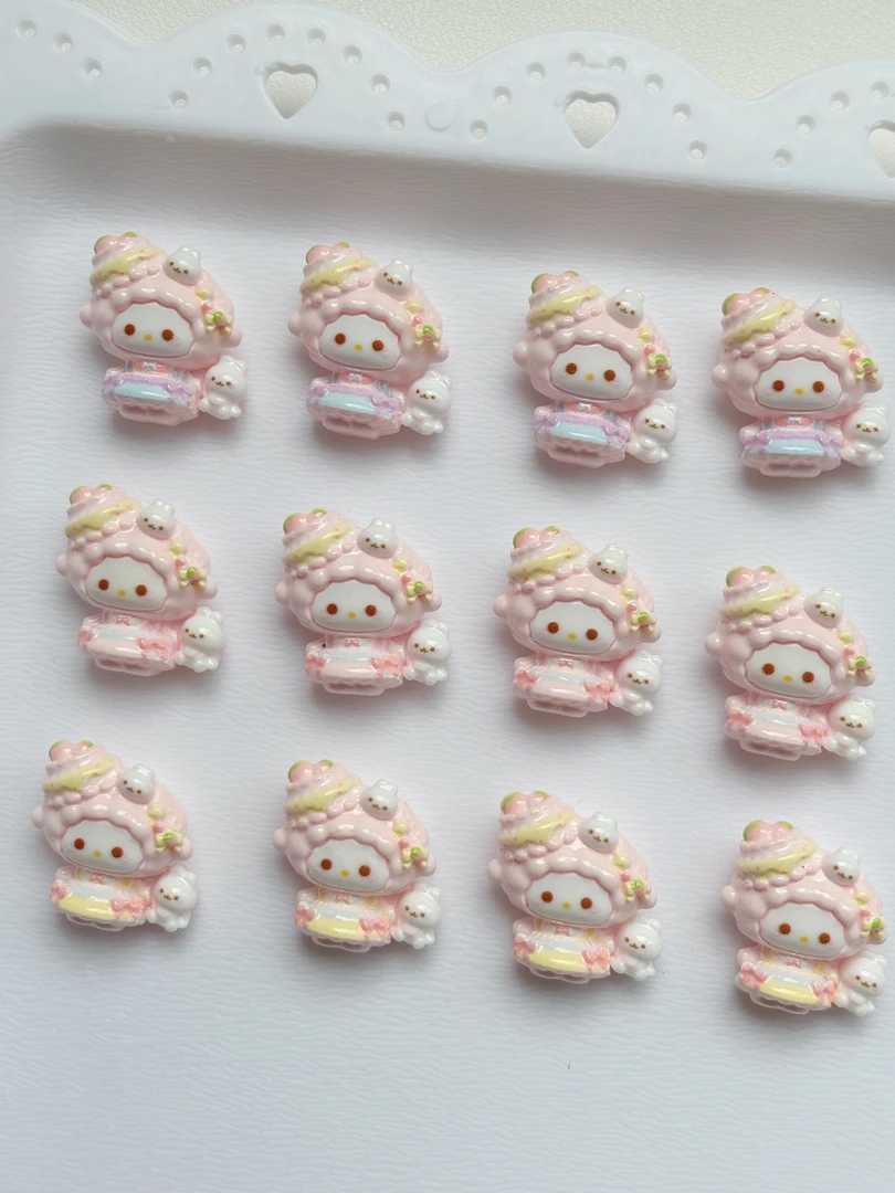 【银河掉落的糖定制—小羊蛋糕】树脂配件手工diy