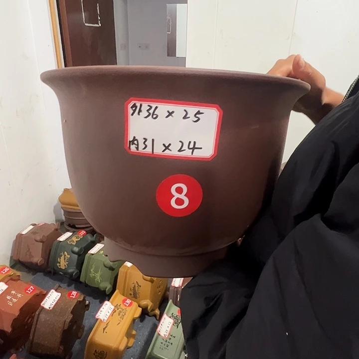 紫砂花盆紫砂花盆