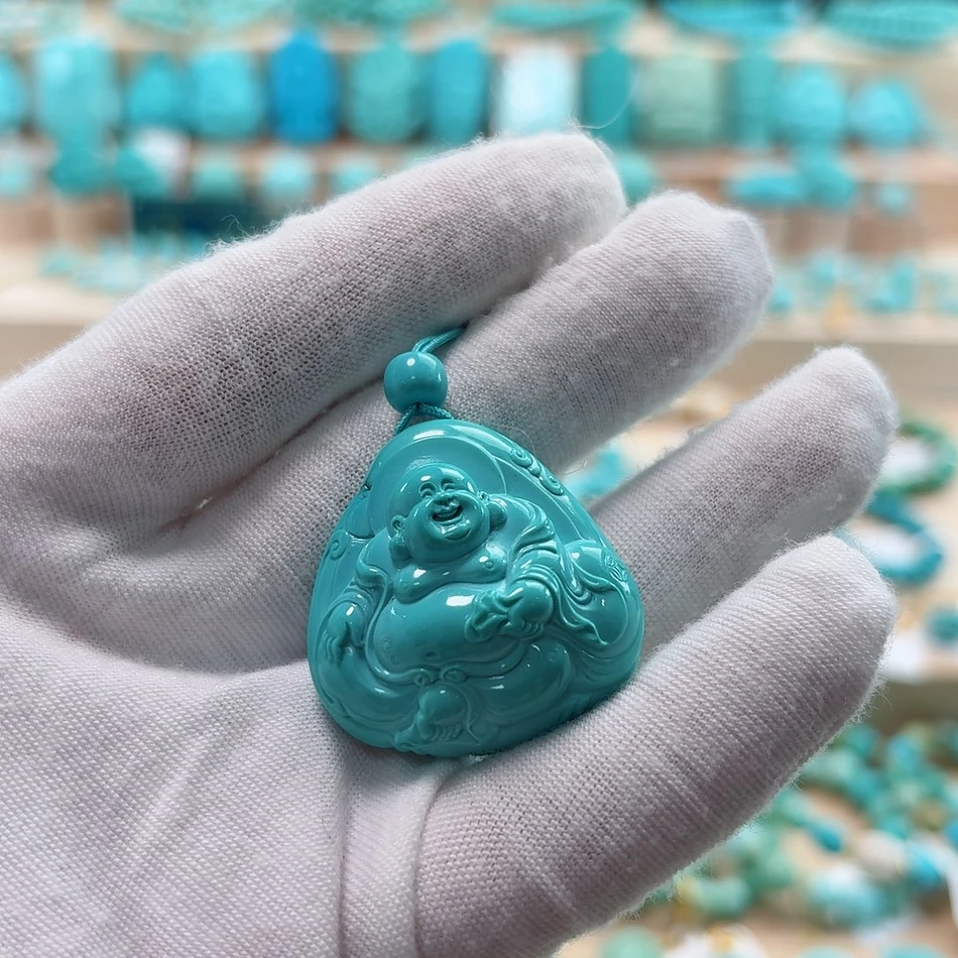 绿松石未镶嵌珠宝奇石