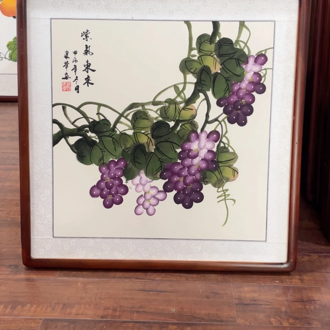 国画带框尺寸63*63厘米