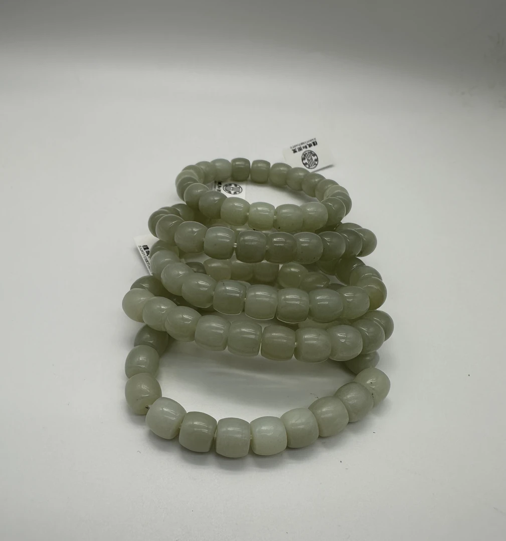 新疆和田玉青白玉手串多样性发其一