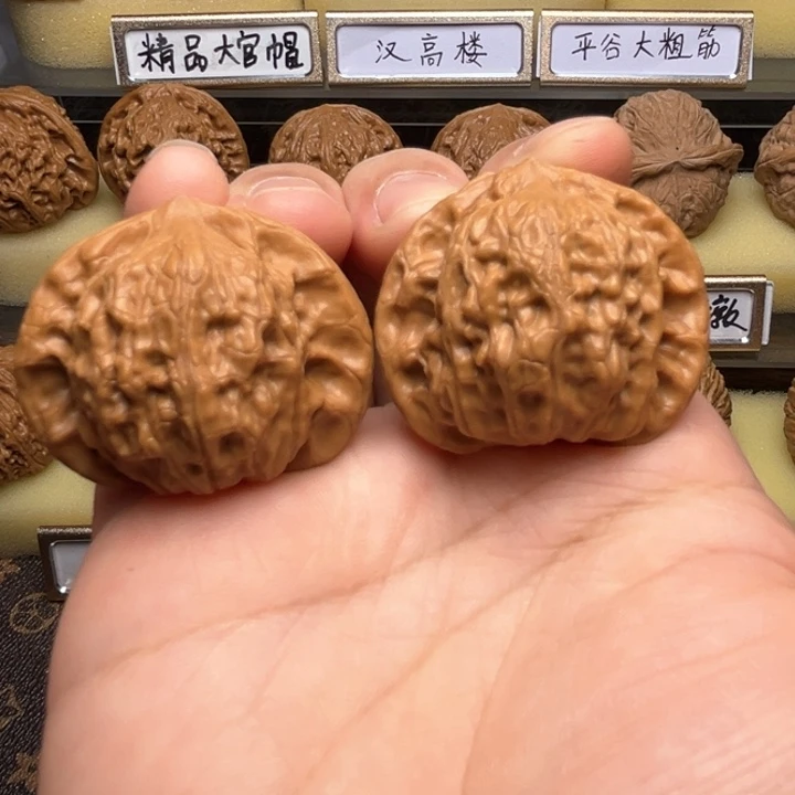 把件文玩核桃公子帽38