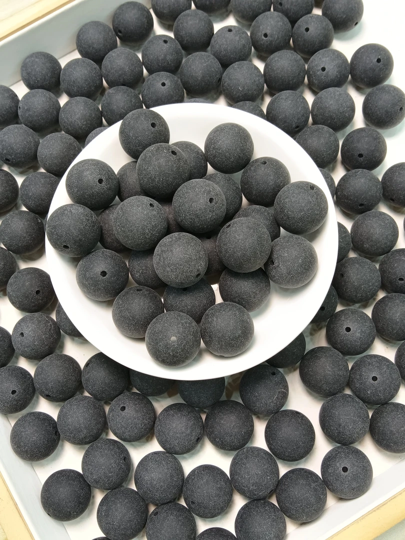 DM053 药珀蜜蜡散珠 卡18mm3颗（赠弹力绳）