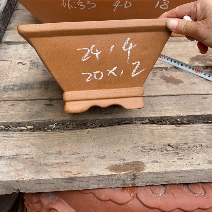 花盆紫砂只顾自己的