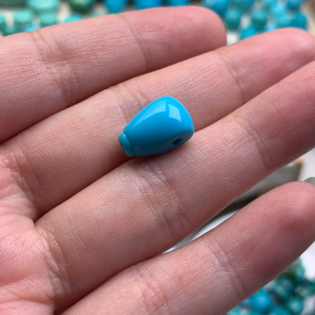 绿松石珠宝半成品未镶嵌