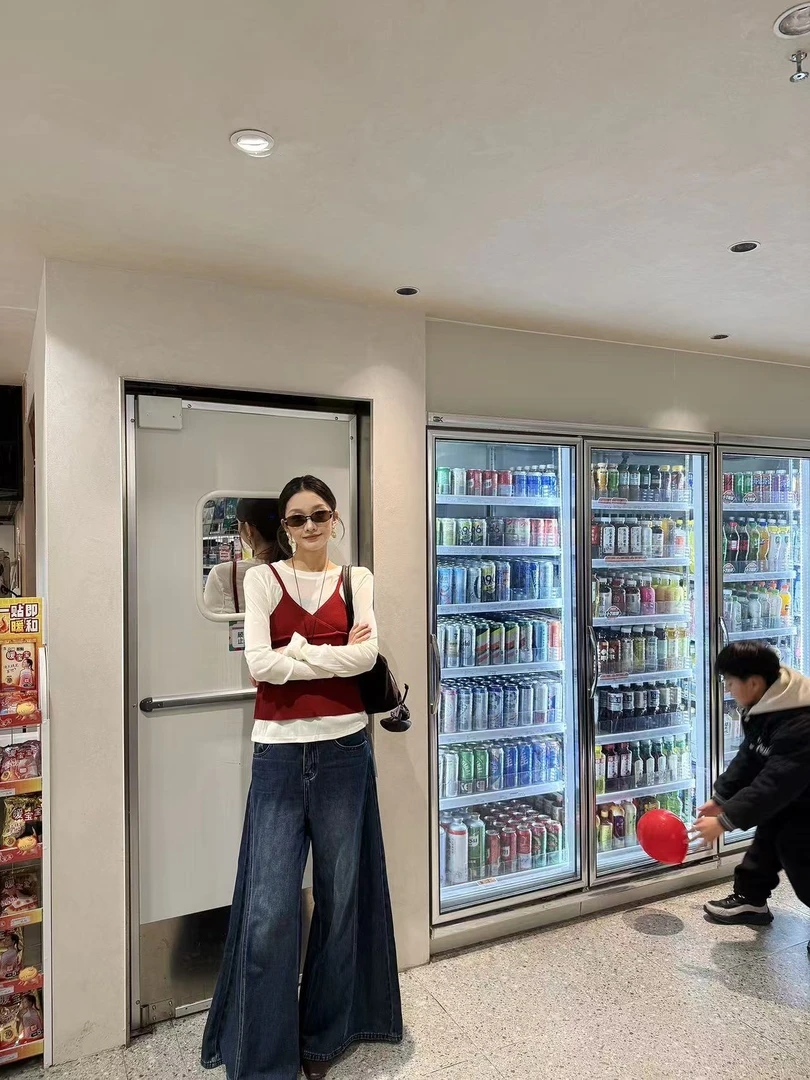 【RoMee-萝密】时尚两件套纯欲风韩系背心上衣秋季针织洋气辣妹风