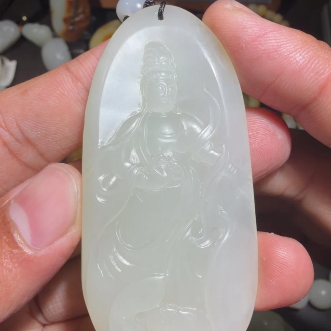 和田玉（子料）未镶嵌挂件