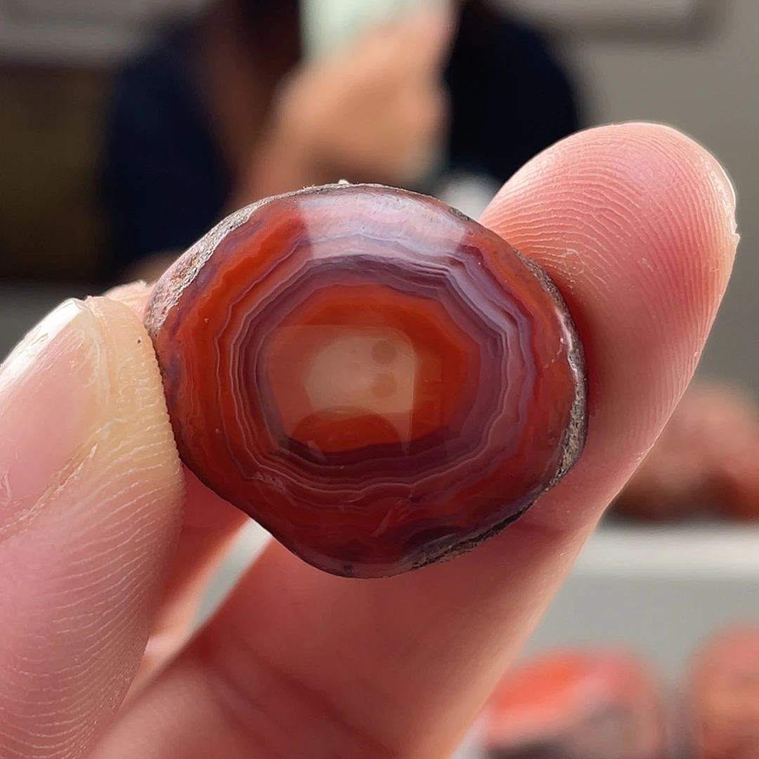 南红玛瑙未镶嵌颈饰