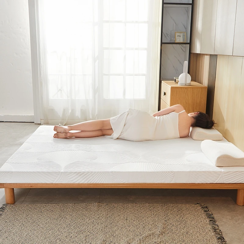 记忆海绵软褥子可折叠透气宿舍垫子【单边白记忆棉】