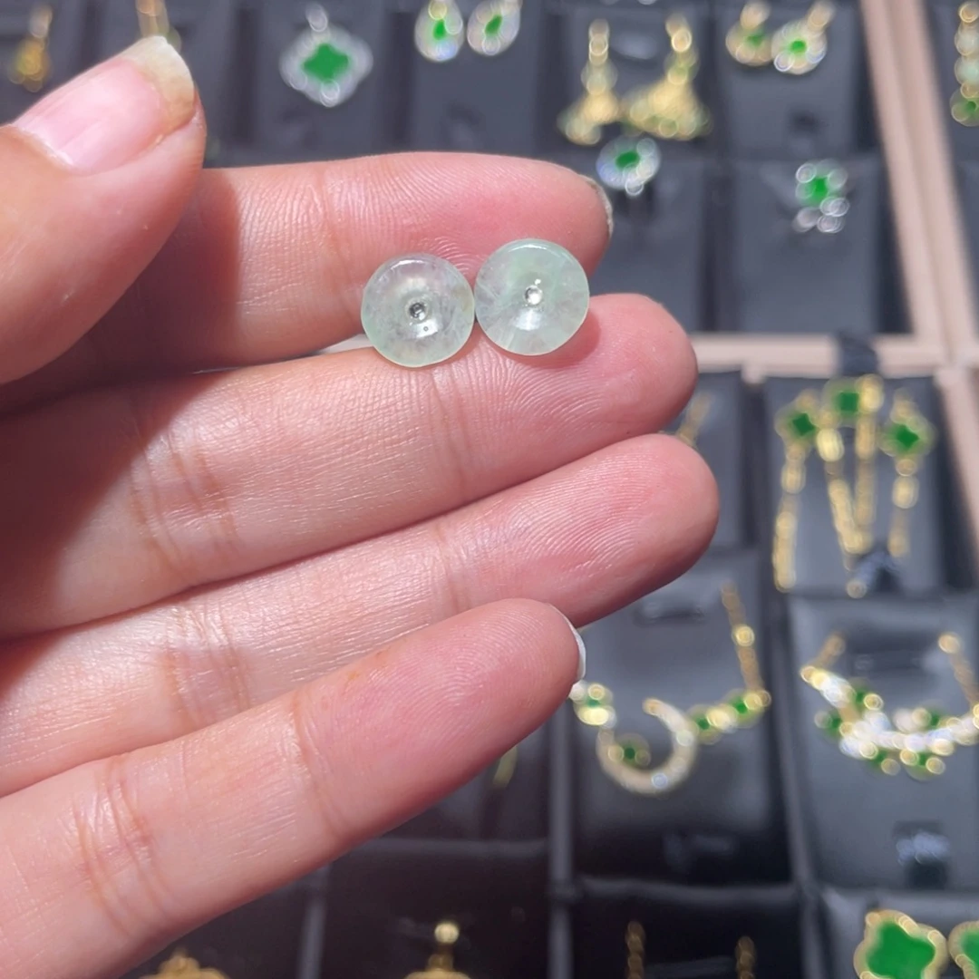 翡翠银S925镶嵌颈饰