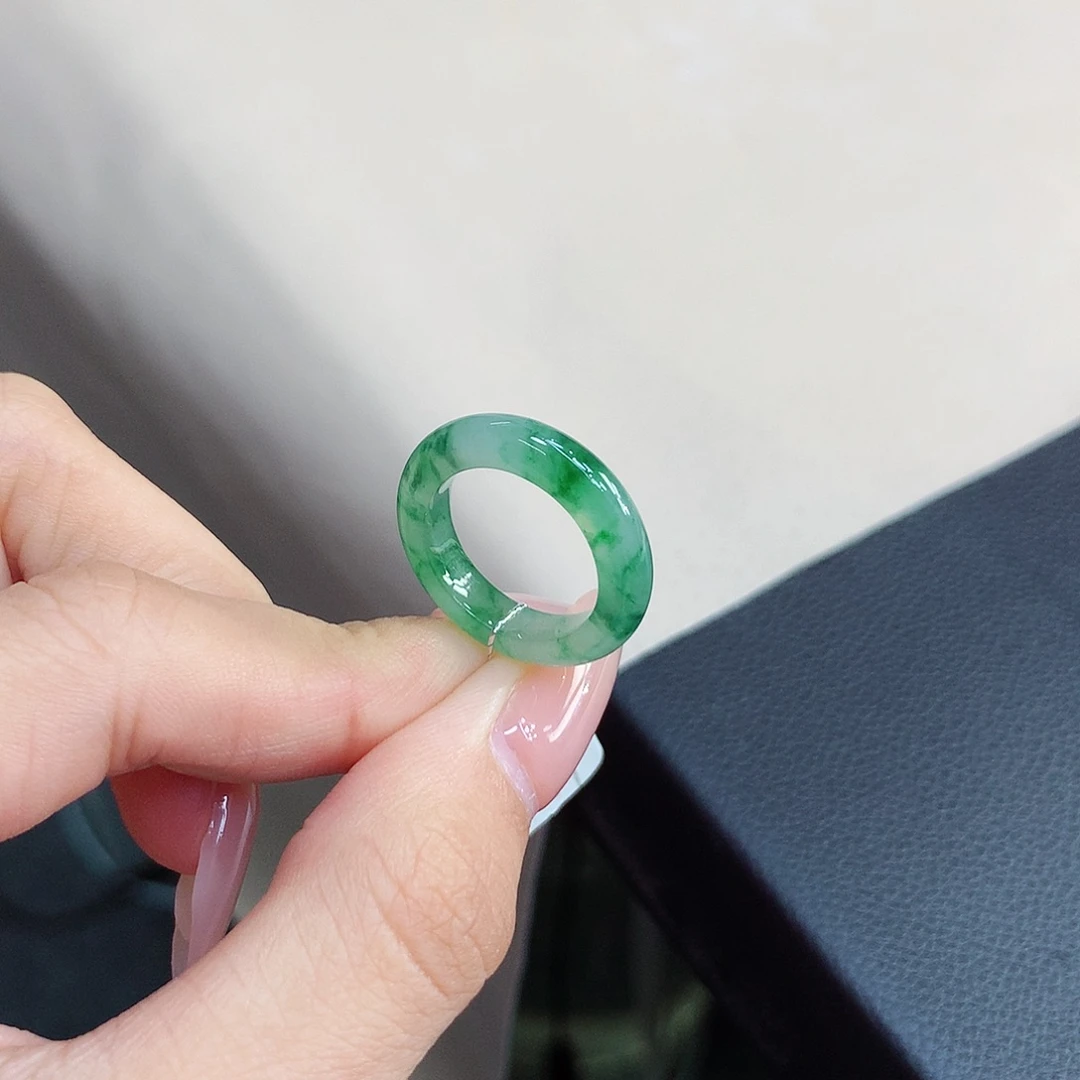 未镶嵌戒圈翡翠8号