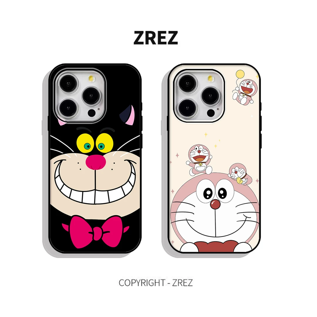 ZREZ 原创 [ 路西法猫 ] 适用苹果iPhone16ProMax防摔个性手机壳