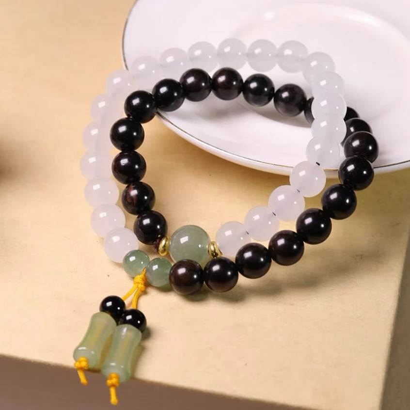 stj082精品文玩双圈木作手串