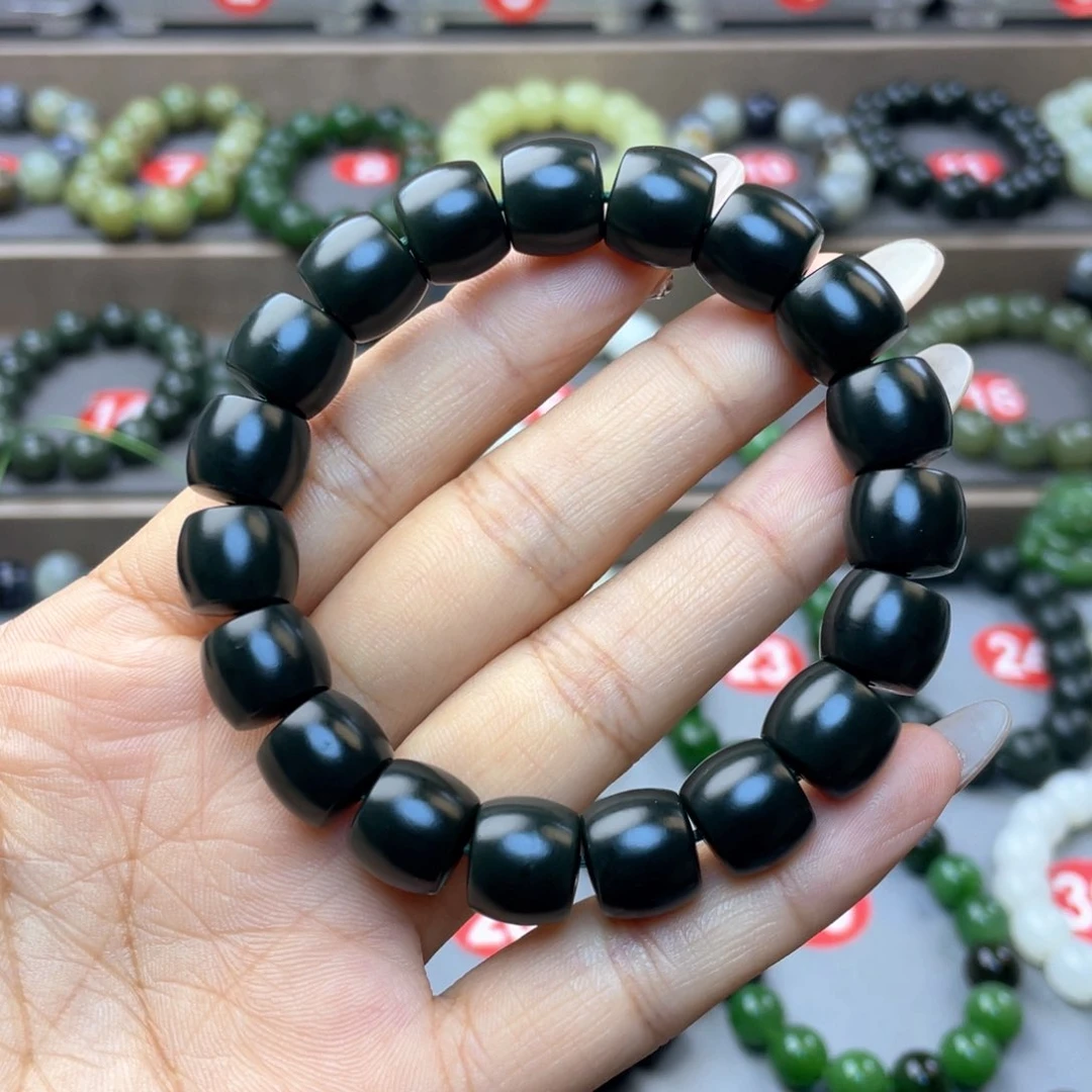 和田玉手串未镶嵌