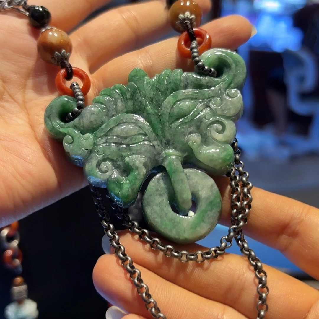 颈饰未镶嵌翡翠原创