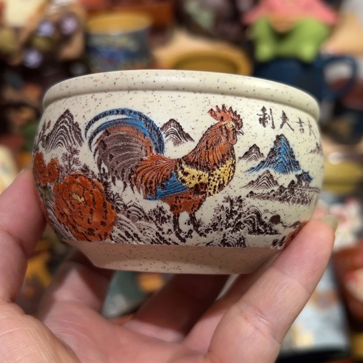 紫砂茶杯宜兴紫砂主人杯