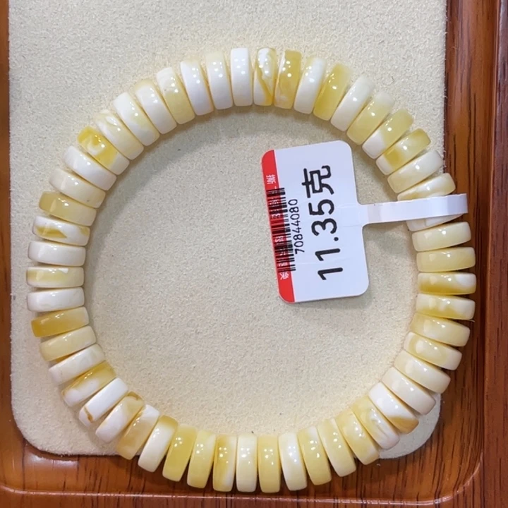 琥珀手链未镶嵌蜜蜡