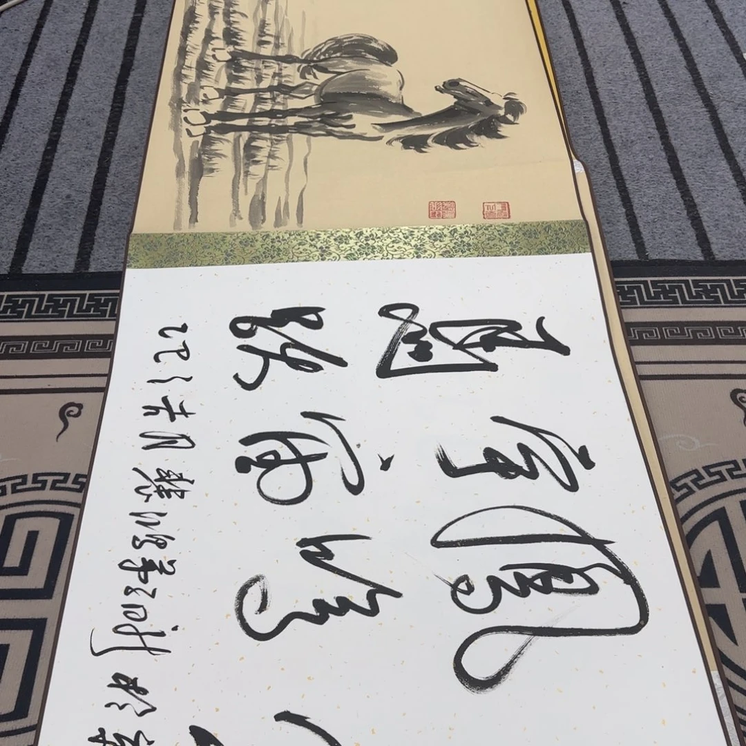 书法作品多次参加