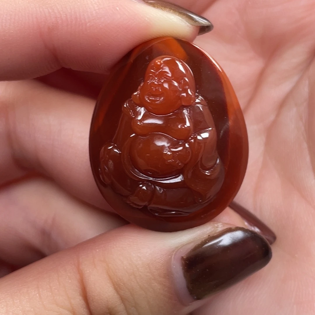 南红玛瑙未镶嵌南红吊坠