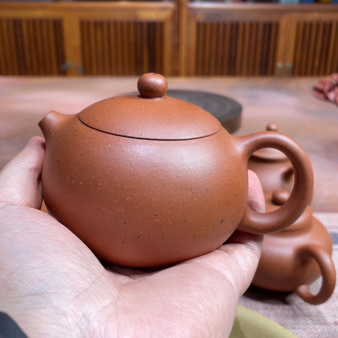 纯***人紫砂茶壶宜兴紫砂原矿紫砂壶