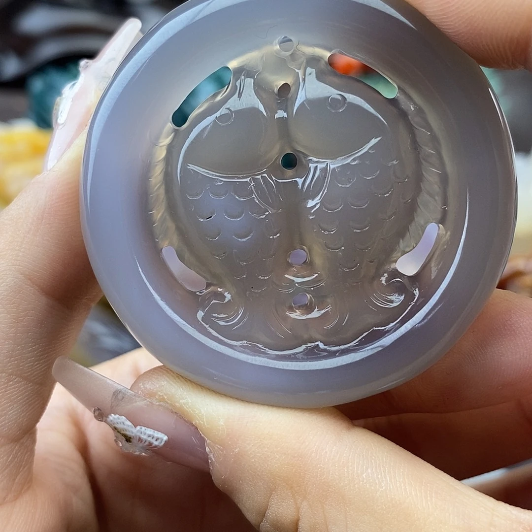 玛瑙/玉髓未镶嵌颈饰