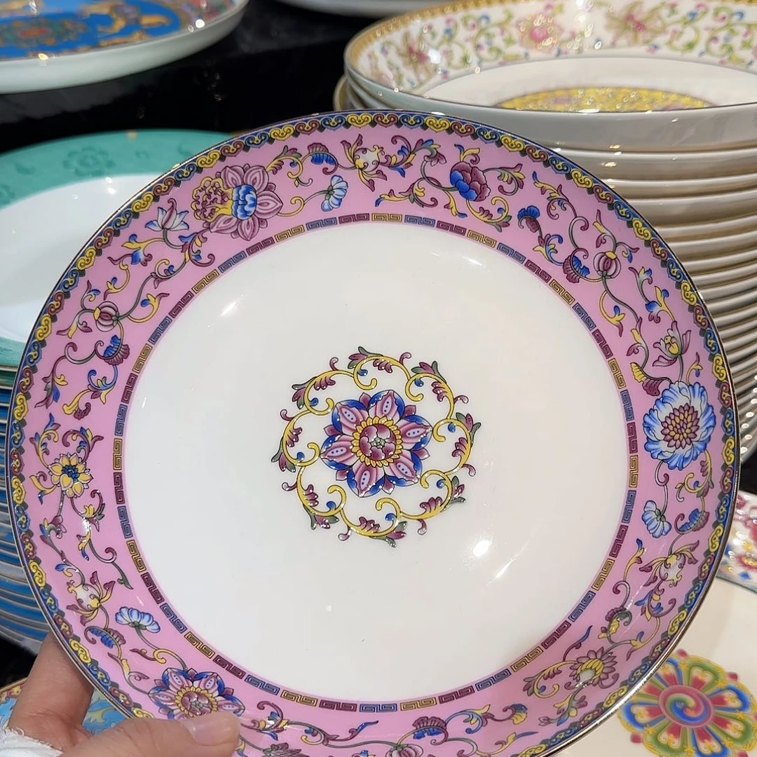 骨瓷骨瓷珐琅彩工艺