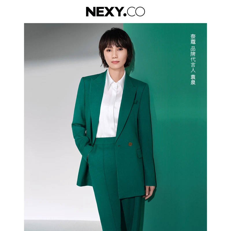【商场同款】NEXY.CO/奈蔻休闲修身时尚气质设计师外套XA01918I5