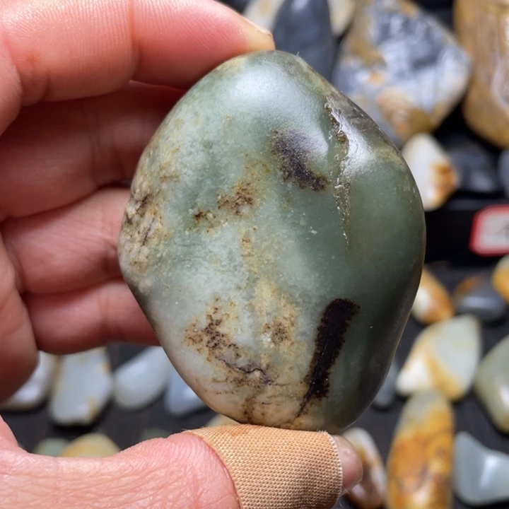 和田玉未镶嵌挂件30