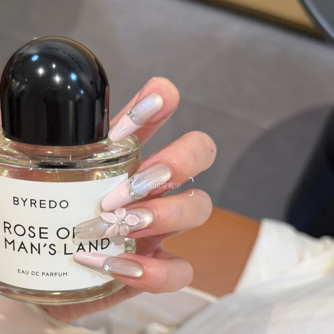 Meil Nail 31加长尖圆 纯手工穿戴甲可拆卸-ML6231