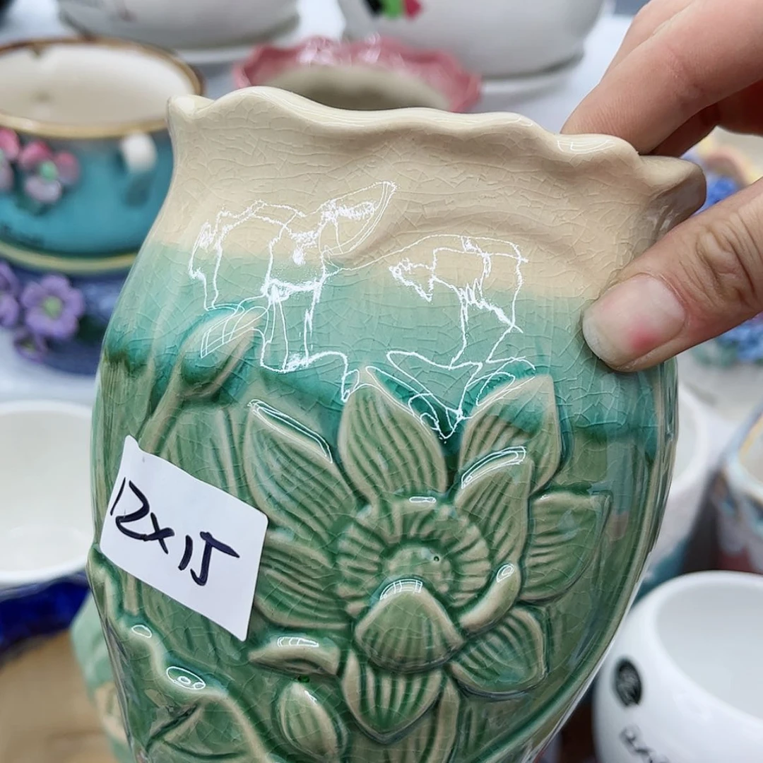 【闪购商品】陶瓷多肉绿植陶瓷花盆