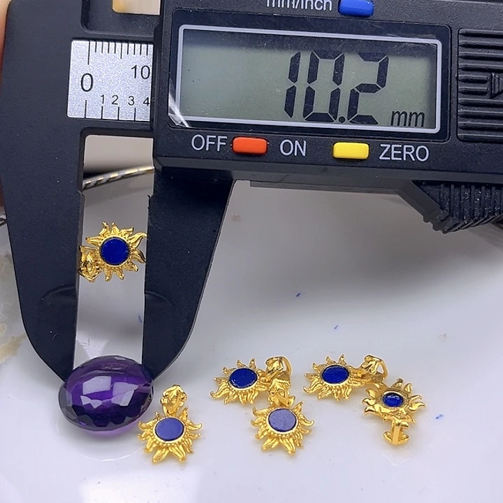 银S925镶嵌颈饰紫晶紫晶925镶嵌6