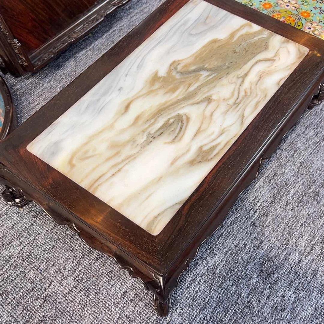 【闪购商品】红酸枝木类成套家具艺*底座