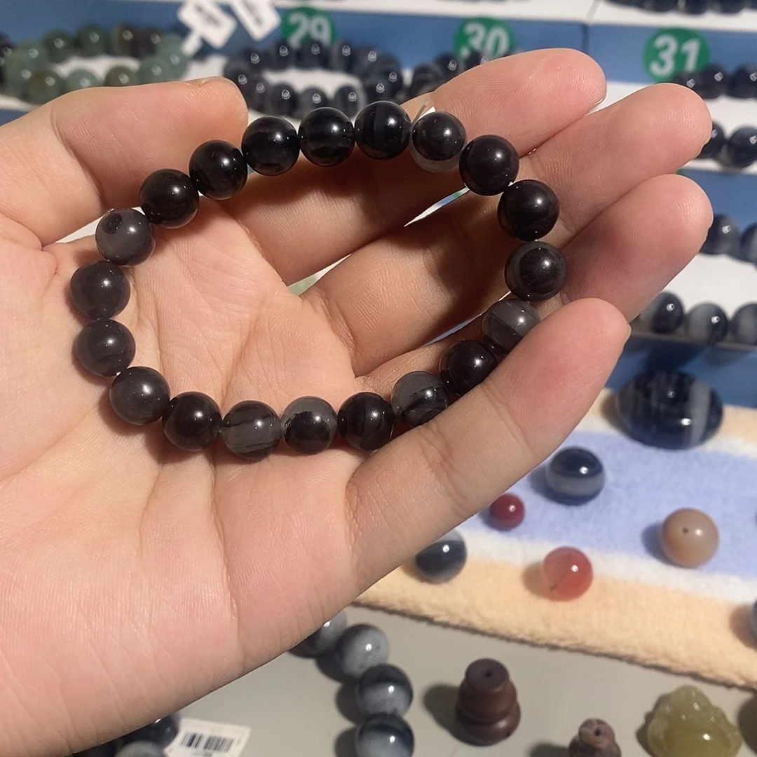 石英质玉未镶嵌手链