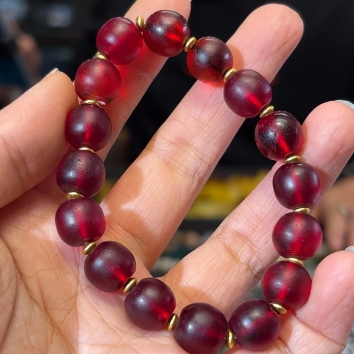 颈饰琉璃琉璃单珠