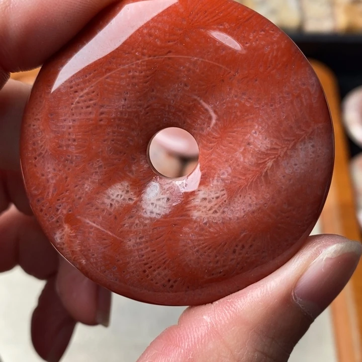 硅化玉颈饰未镶嵌用****花