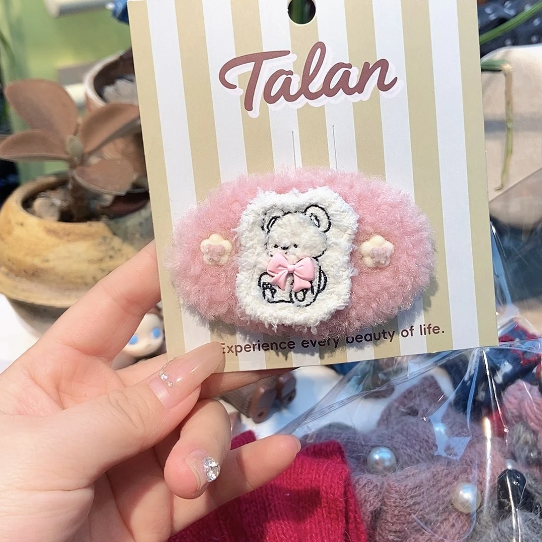 布艺铁合金新款掰掰夹