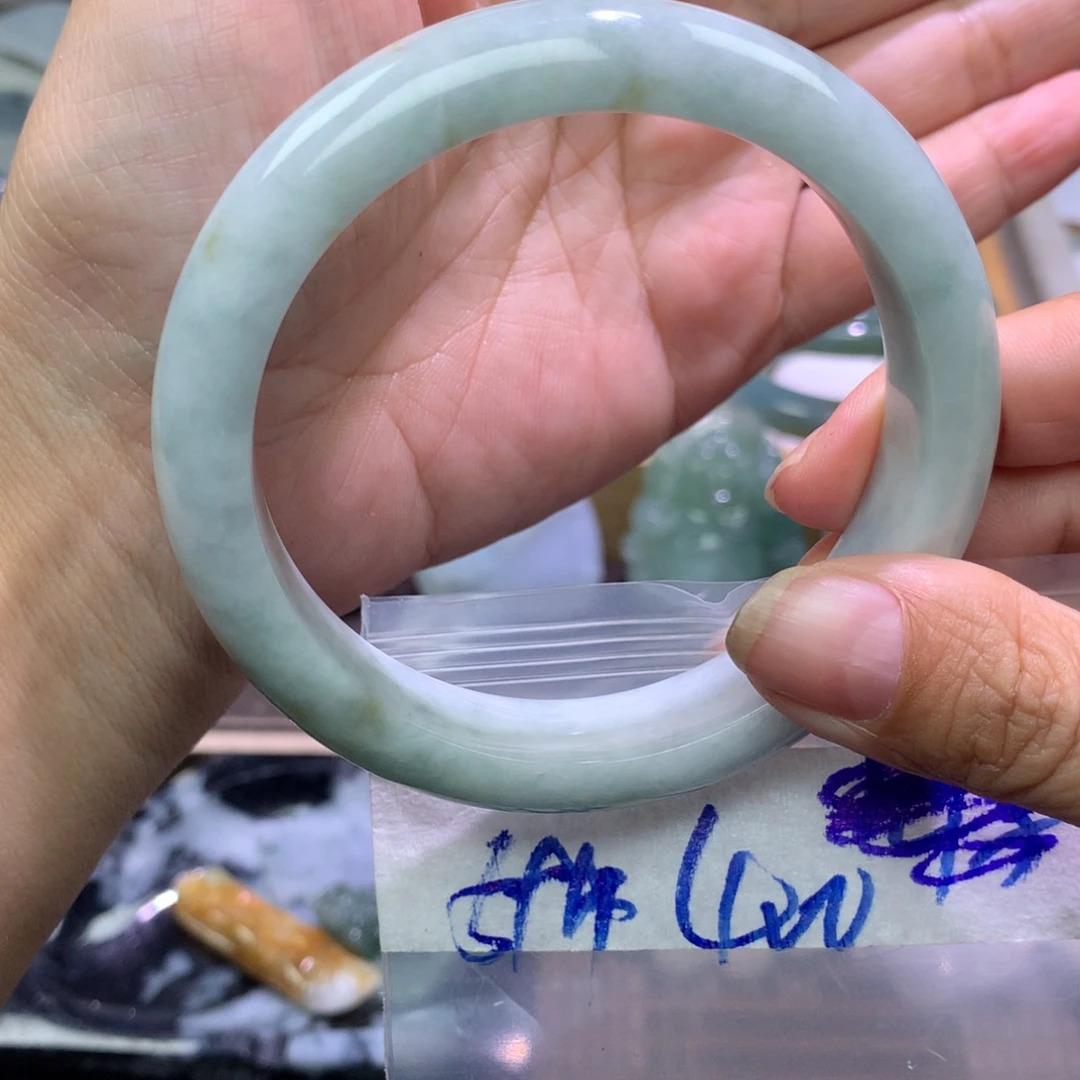 未镶嵌定制翡翠手镯59