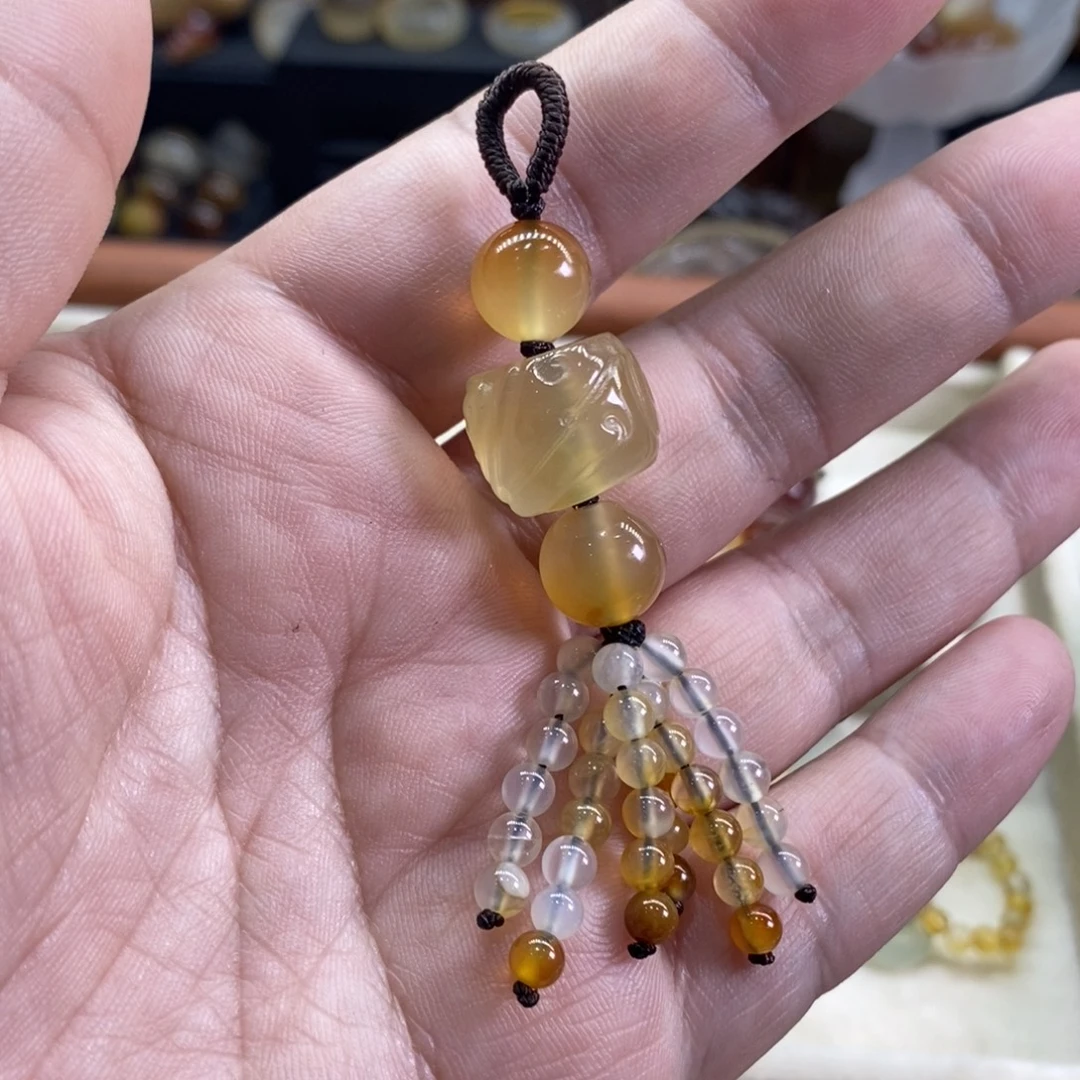 玛瑙/玉髓未镶嵌颈饰