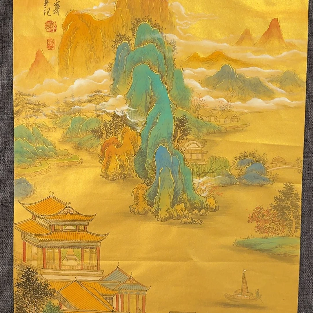 国画恽崟华老师作品画作
