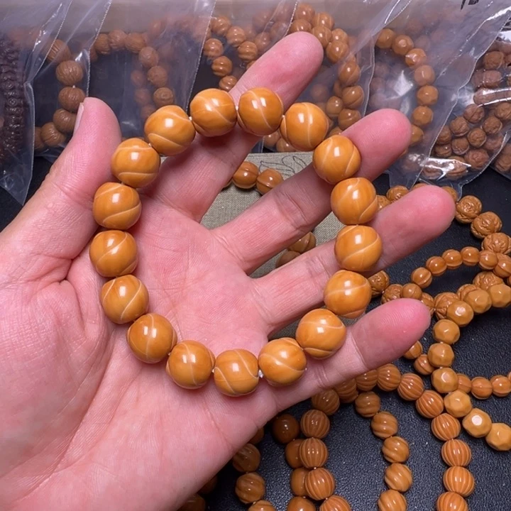 猴头核桃手串花卷