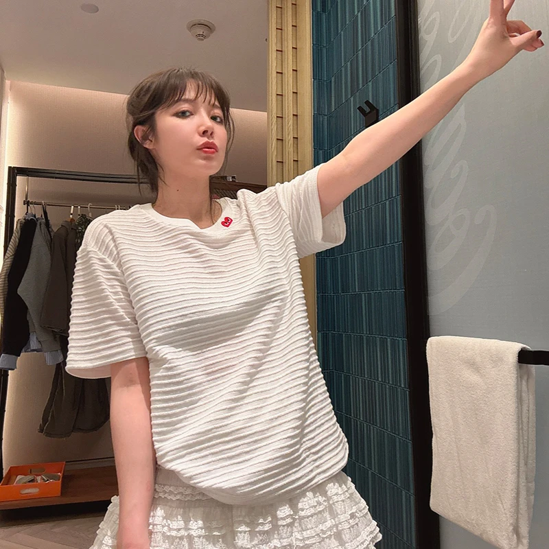 （直播）BETTER JOELAY-中版型【浅尝风的味道】时尚短袖T休闲KH1812