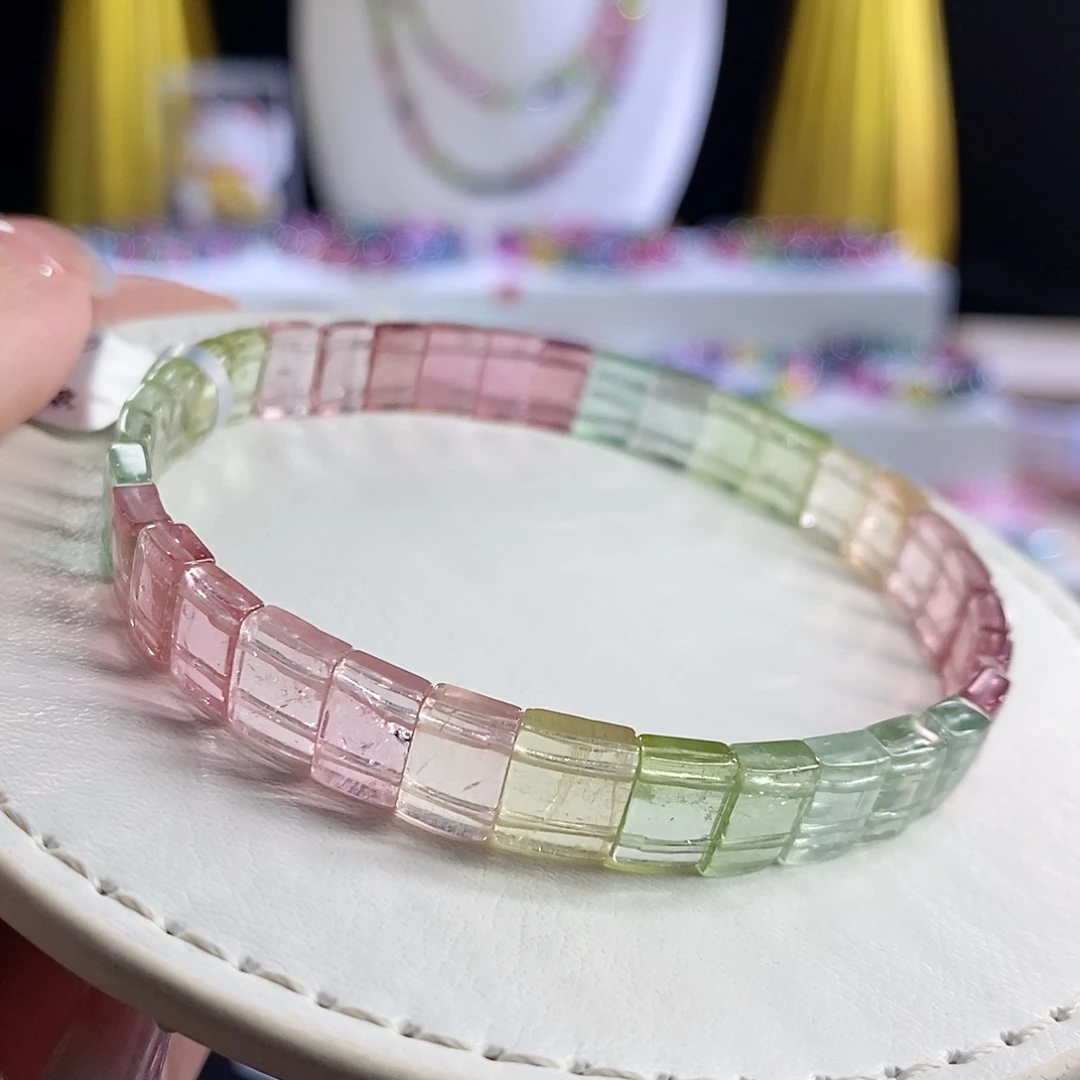 未镶嵌手链碧玺手牌