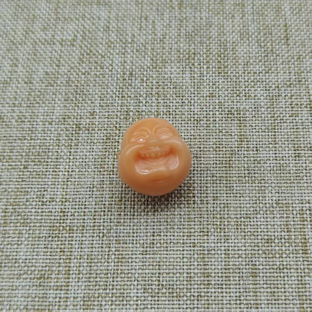 YL0043  万宝弥勒佛头单珠约13mm