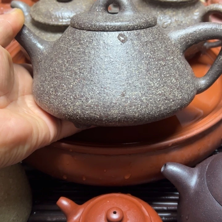 小***枬紫砂茶壶宜兴原矿七彩段泥